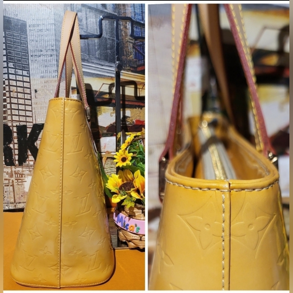 🔥SOLD🔥 LOUIS🌻VUITTON  Monogram Vernise Tote Bag - Picture 5 of 17